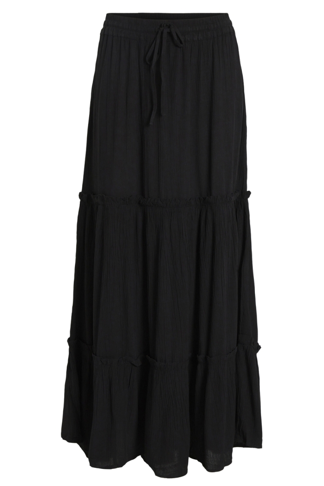 VIMESA HW MAXI SKIRT - NOOS 14090633 BLACK